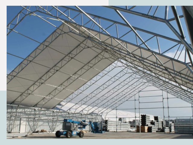 Каркасно-тентовые сооружения от СтальСтрой-Чрш по цене 609 руб.