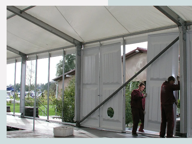 Быстро сборные шатры в Чернушка от 609 руб. за м²