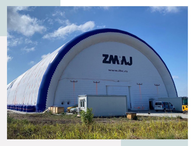 Брендирование ангаров в чернушке