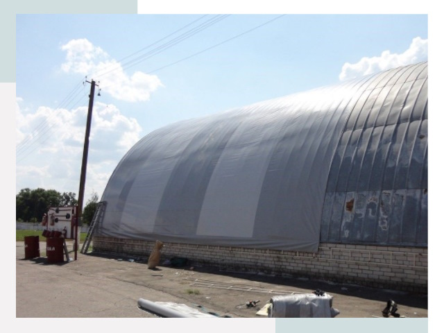 Ремонт ангаров в чернушке