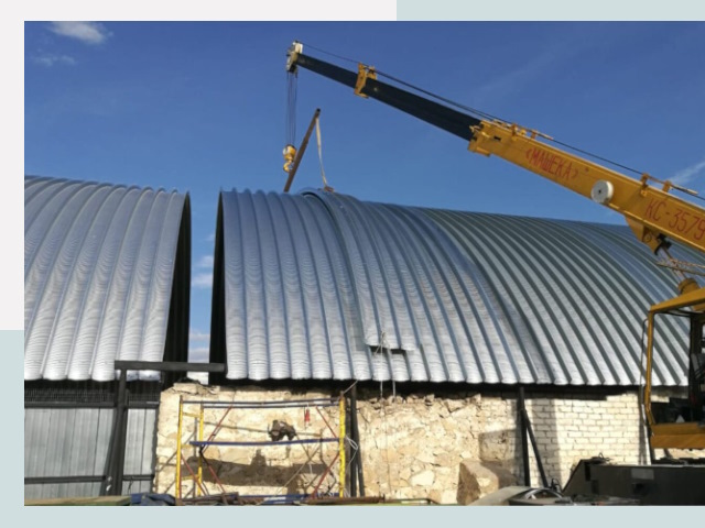 Реконструкция ангаров в чернушке от 609 руб.